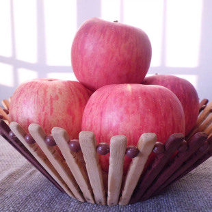 陕西洛川苹果水果新鲜纯天然农家特产有机红富士苹果正宗pingguo