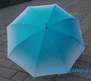 创意渐变防紫外长柄伞 防风晴雨伞 女文艺小清新雨伞