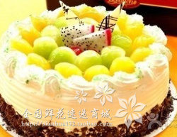 生日蛋糕预定上海青浦区南汇区奉贤区同城蛋糕店 D054送全国
