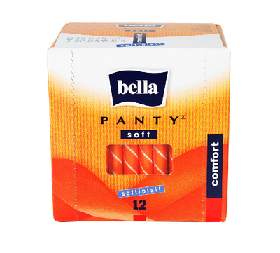 欧洲进口Bella贝拉超薄2mm护垫160mm 橘色 12片 棉柔