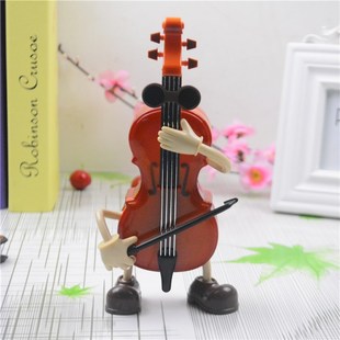 小提琴音乐盒 创意音乐盒工艺礼品 家居饰品 小提琴学生礼物