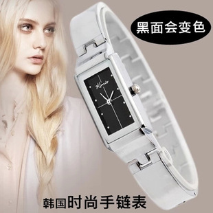 2016新款手镯表方形韩国时尚女表时装表气质OL女士手链表合金腕表