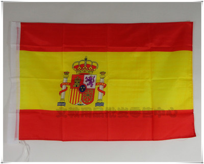 3号西班牙国旗咖啡厅超市装饰球迷 足球2012欧洲杯世锦赛16强
