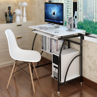秋燕电脑桌 台式桌家用简约现代书桌笔记本电脑桌简易办公桌特价