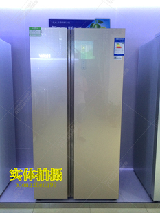 海尔BCD-649WDGK变频风冷对开门冰箱649升大容量无霜钢化玻璃面板