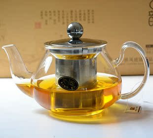 【天天特价】玻璃茶壶 不锈钢过滤耐高温花茶泡茶水壶大容量茶具