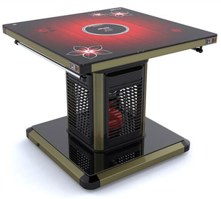 新款 富炬炉霸2代 FJ-LEA02 多功能电暖炉烤火桌电取暖桌取暖器