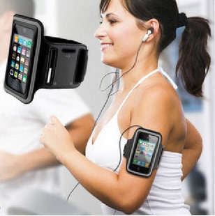 苹果iPhone5 5S 6 Plus运动手臂臂带跑步健身手机臂带袋包保护套