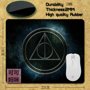 哈利波特鼠标垫 Harry Potter热转印鼠标垫定制批发 影视鼠标垫