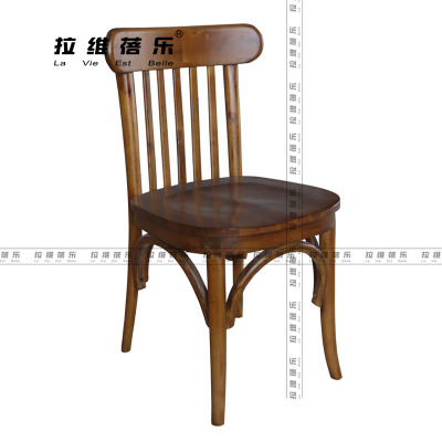 星巴克同款餐椅 实木餐椅 咖啡厅椅子 西餐厅椅子 洽谈椅定做