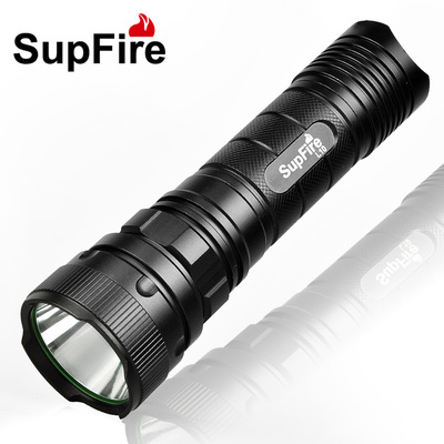 正品Supfire L10充电手电筒强光500米远射王26650手电筒 L2 LED