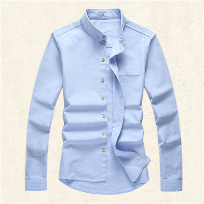 2016新款男士长袖冬季韩版衬衫商务休闲男款纯色修身型男装潮衬衣