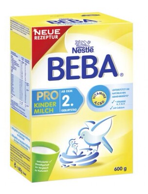 德国直邮代购原装进口雀巢Nestle Beba2+岁儿童奶粉8盒12盒包邮