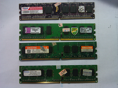 二手拆机 DDR2 1G 2G 667 800台式机 二代内存