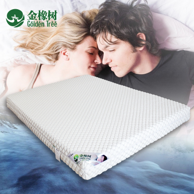 金橡树泰国进口天然乳胶床垫5cm10cm双人席梦思床垫定做1.5/1.8米