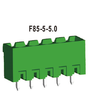 台湾恒翊 PCB 插拔式接线端子F85-5-5.0插座