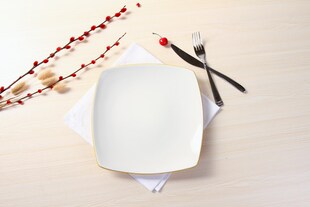 锋味家居特色餐厅盘装饰挂盘西餐牛排盘家用炒粉菜盘创意陶瓷盘子