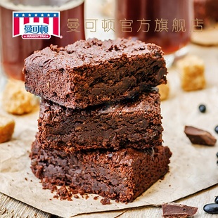 曼可顿 巧克力豆布朗尼蛋糕 125g (25g*5) 预定新品