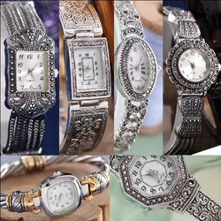 民族风仿银饰品乌托邦utopia品牌泰银藏银复古时尚女生手表
