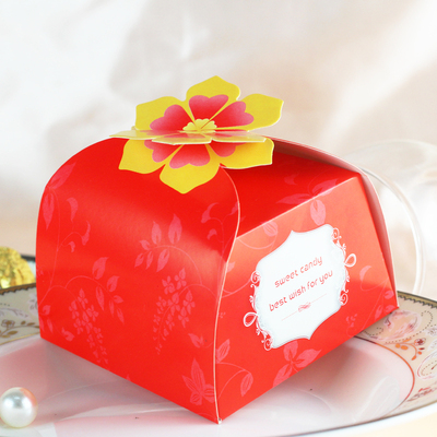 甜蜜 喜糖盒欧式结婚喜糖盒子批发婚礼喜糖包装婚庆糖盒喜糖袋子