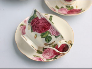 欧式经典咖啡杯 下午茶 碟勺3件套装 陶瓷杯 情侣杯 茶杯 水杯