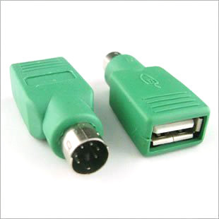 U转P转接头-键盘鼠标USB转PS/2接口 PS2转USB接口转接线U口转圆口