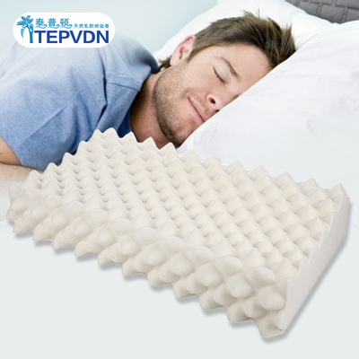 泰国进口纯天然乳胶枕 狼牙按摩枕 单人成人颈椎枕乳胶枕头 枕芯