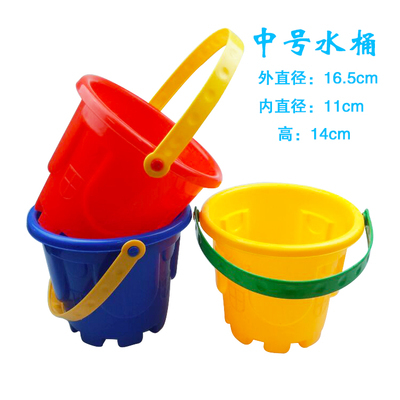 儿童钓鱼玩具配件水桶钓鱼桶 儿童钓鱼戏水玩具必备工具