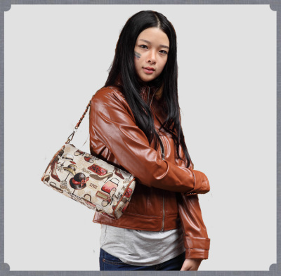 韩版 女斜挎包女休闲包 针织布包女士包 单肩斜跨小包帆布包包邮