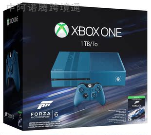 【包邮大促】2T硬盘限定版Xbox one Forza Motorsport 6 美国直邮