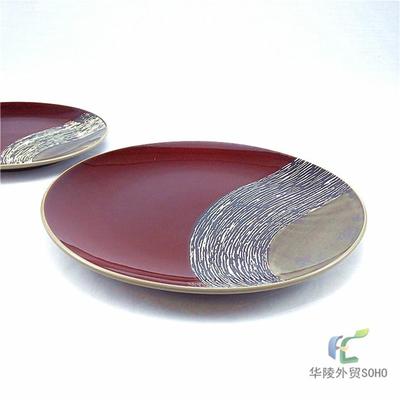爆款醴陵西式陶瓷餐具盘子 8英寸平盘西餐牛排盘水果盘可微波包邮