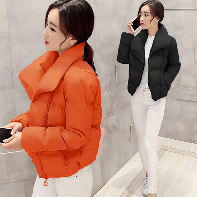 韩国棉衣女短款面包服韩版小棉袄加厚外套潮女款棉服2015新款冬装