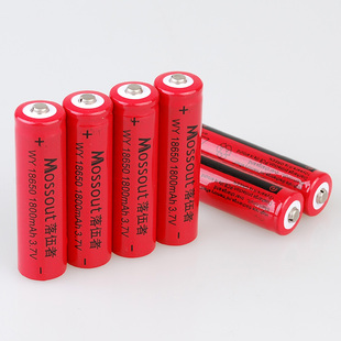 18650锂电池 充电电池1800毫安 强光手电筒专用电池
