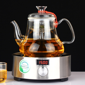 加厚玻璃蒸茶壶煮茶壶烧水壶电陶炉整套功夫茶具多功能大容量特价
