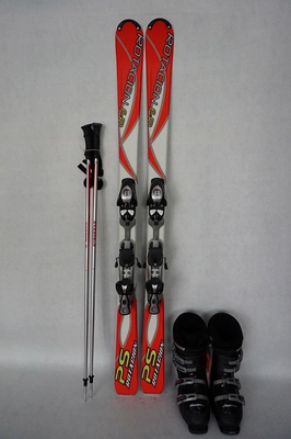 swallow FR 全新双板滑雪板套装152cm<小贺滑雪特惠>
