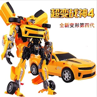 变形金刚玩具 超变4大黄蜂擎天柱3C正版儿童机器人玩具车模型