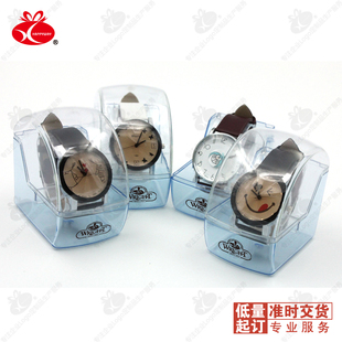 多彩时尚PU腕带手表  20个起可印制logo 公司展会促销宣传小礼品