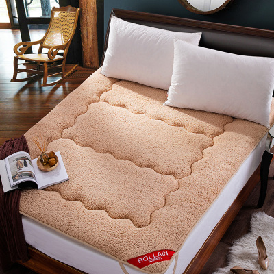 加厚羊羔绒床垫1.5M单人双人榻榻米褥子垫被学生宿舍海绵床垫床褥