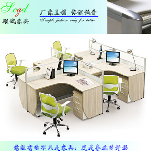 昆明现代办公家具职员办公桌椅组合简约屏风卡位员工工位包邮安装