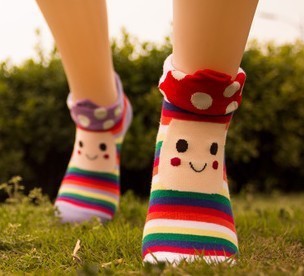 淘宝爆款女士短袜韩国可爱个性卡通立体蘑菇头可爱翻边袜棉袜女袜