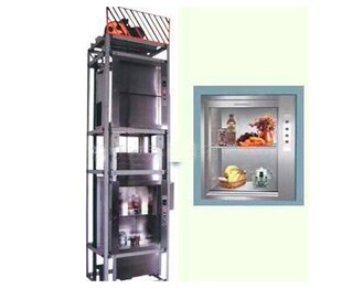 厂家直销传菜餐梯 传菜电梯杂物电梯传菜梯 2-4层100-300公斤载重