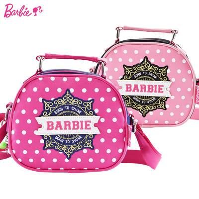 儿童包包女童芭比公主手提小包TGBB0028单肩包女孩斜挎包玫红粉色