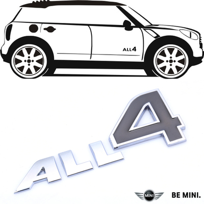 MINI COOPERcountryman车身标志ALL4标侧身标四驱标志乡下人车标