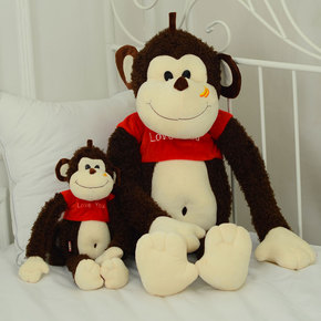新品猴子公仔大猩猩毛绒玩具金刚娃娃猴年吉祥物生肖礼品情人礼物