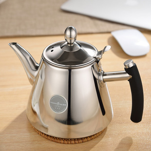 加厚茶壶不锈钢水壶304 烧水电磁炉专用壶 小茶壶烧水壶 不锈钢壶
