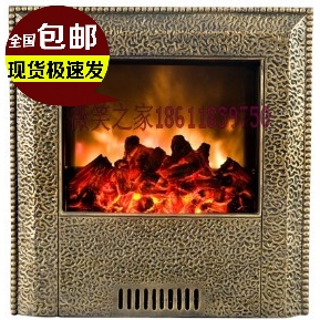 通路宝厂家直销2013年新款电壁炉炉芯TLB-99A铁面铝电壁炉取暖