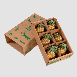 正宗泰国小菠萝 进口新鲜热带水果普吉岛迷你菠萝 6颗装香水凤梨