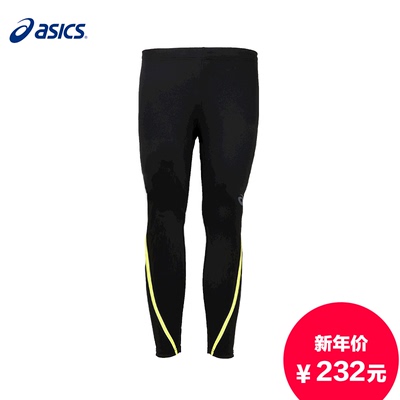 【新品】ASICS亚瑟士 男式跑步运动裤LITE-SHOW紧身裤 127951