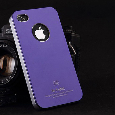 超薄新款 iPhone 4S手机壳 金属磨砂 外壳 苹果4代 4s手机保护套