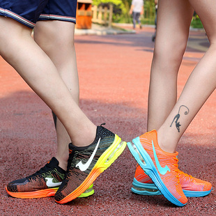 夏季韩版男休闲鞋网面运动鞋男女情侣网鞋气垫鞋透气耐磨跑步鞋
